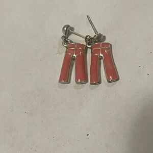 Pants Earrings! 
The cutest!